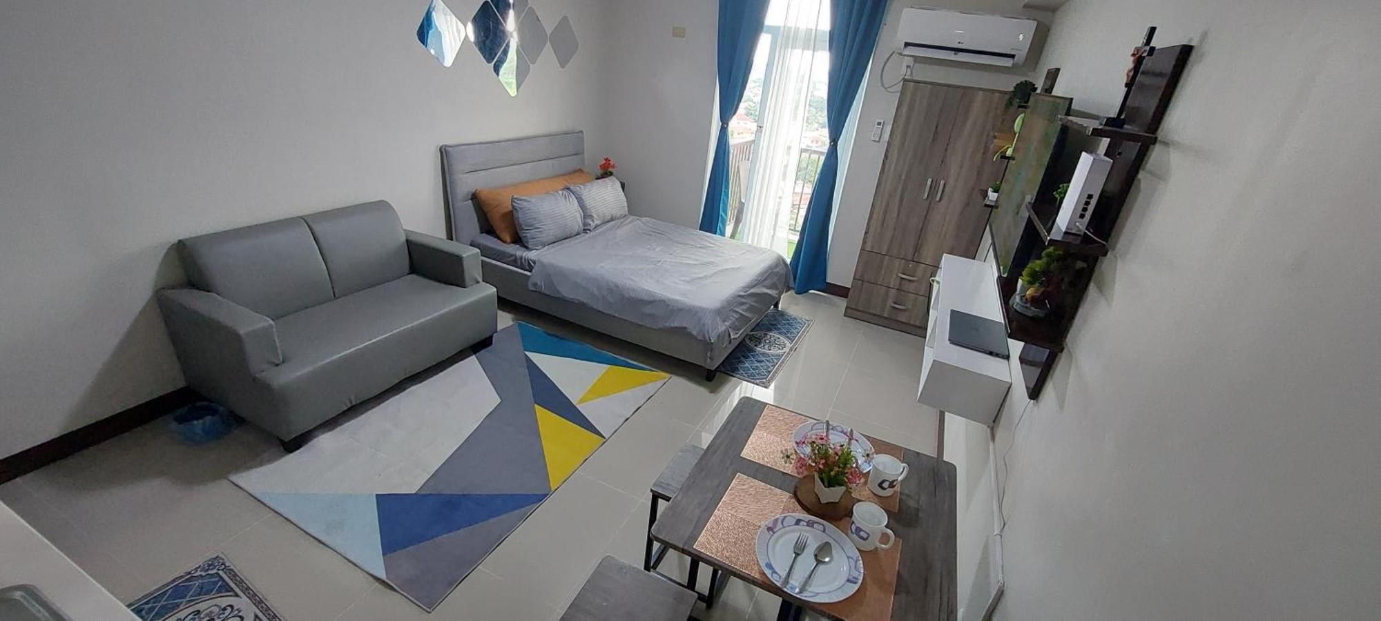 Dracarys Place 2 Condo With Balcony Unlimited Wifi Lapulapu City View Exterior foto